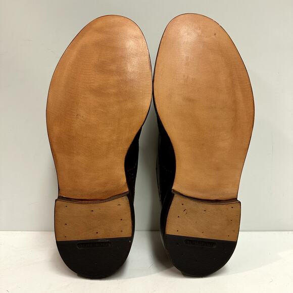 FULL RESOLE Tricker's Bourton Country Shoe - Caramel Kudu England UK 8 / US 9.5 - Picture 2 of 13